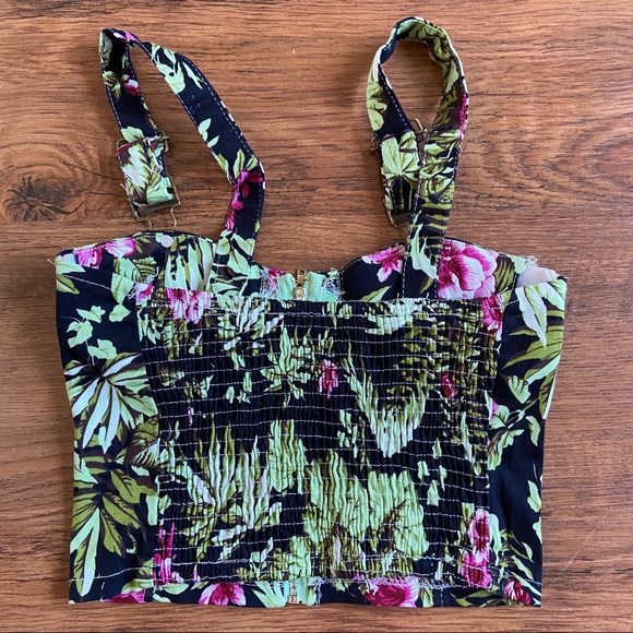 Multicolor Corset Top - Picture 2 of 3